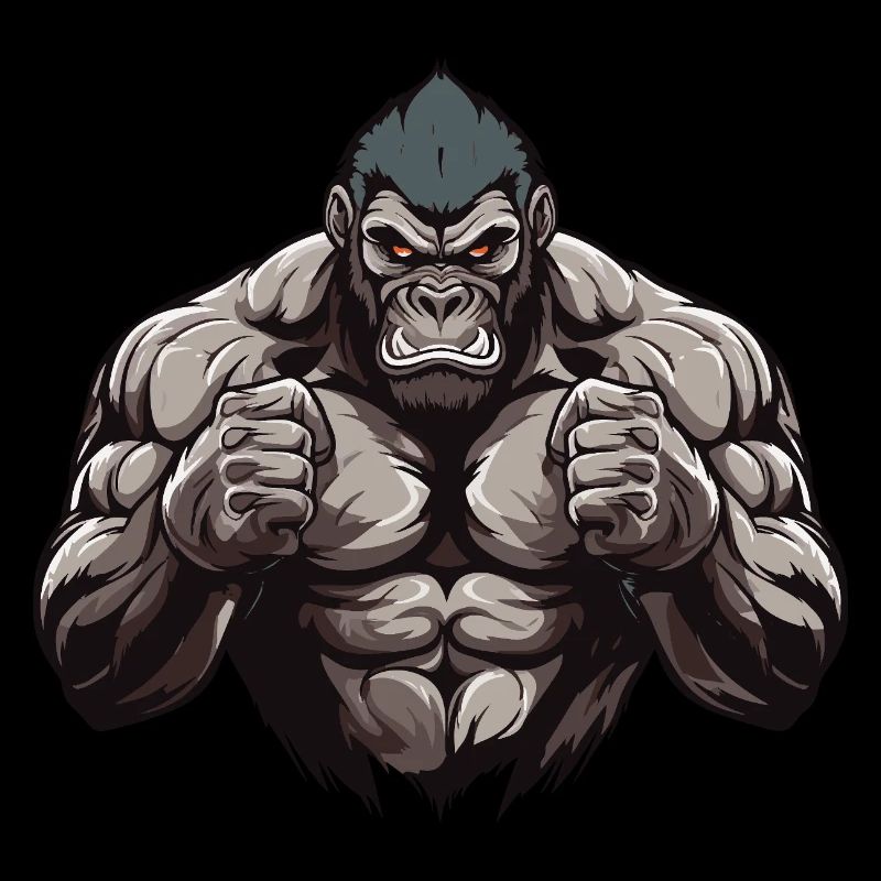 Muscles de gorille