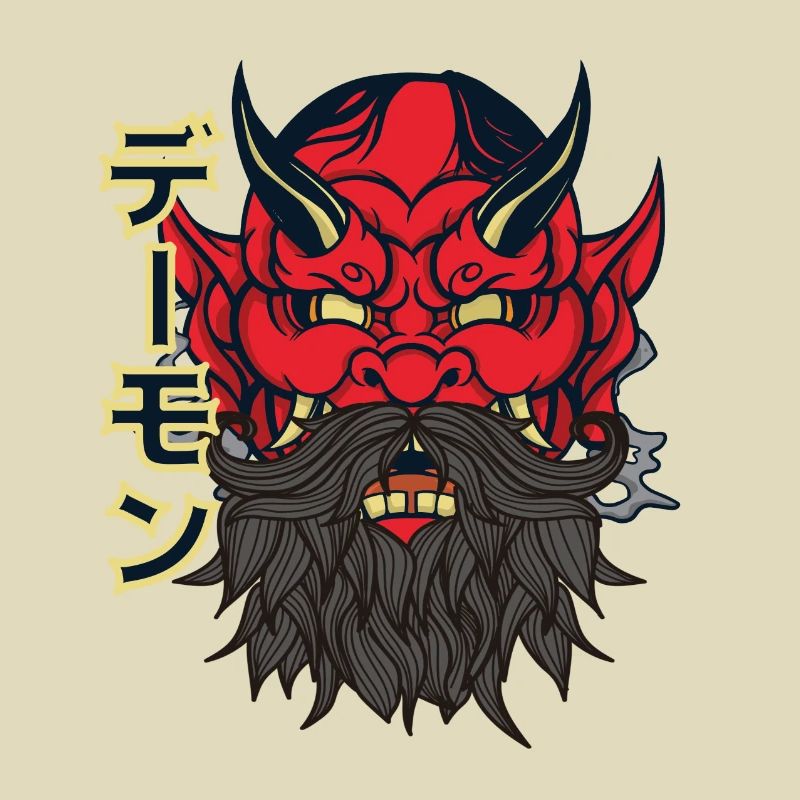 Devil with beard