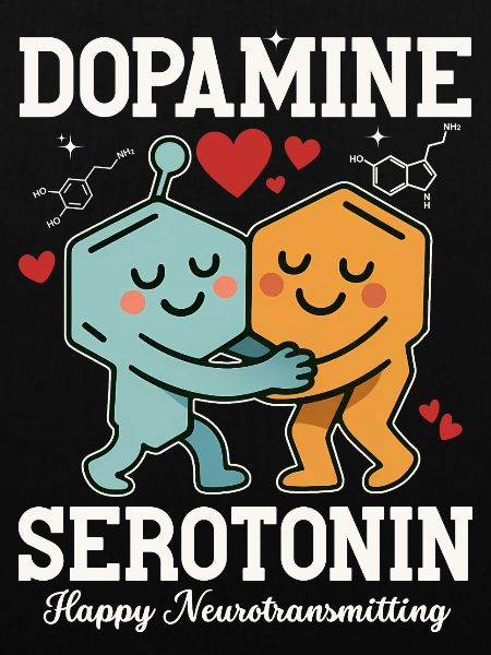 Dopamine Serotonin Hug Design