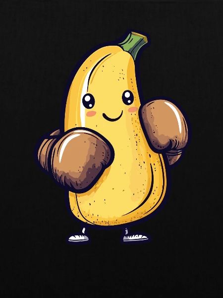 Boxende Banane