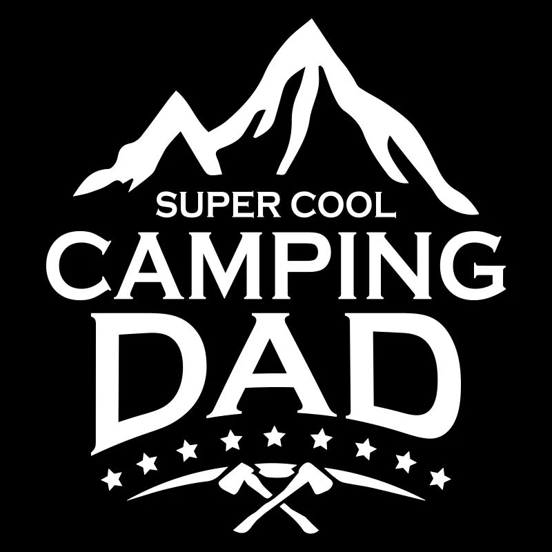 Super Cool Camping Dad