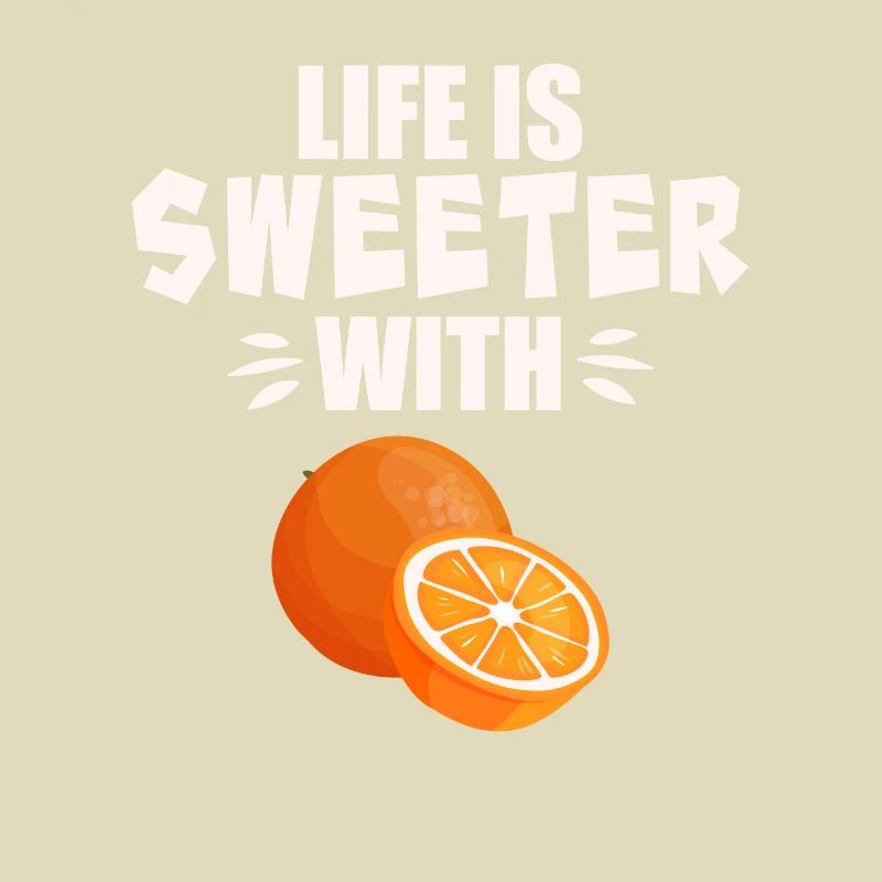 La vie est plus douce avec l’orange
