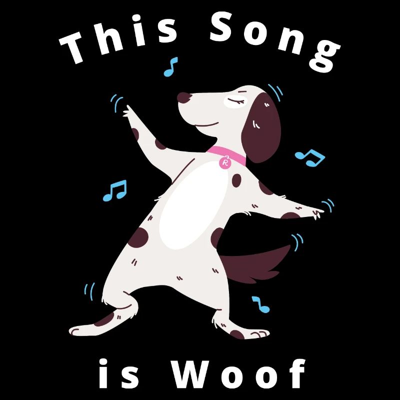 Cute Funny Dancing Dog Design