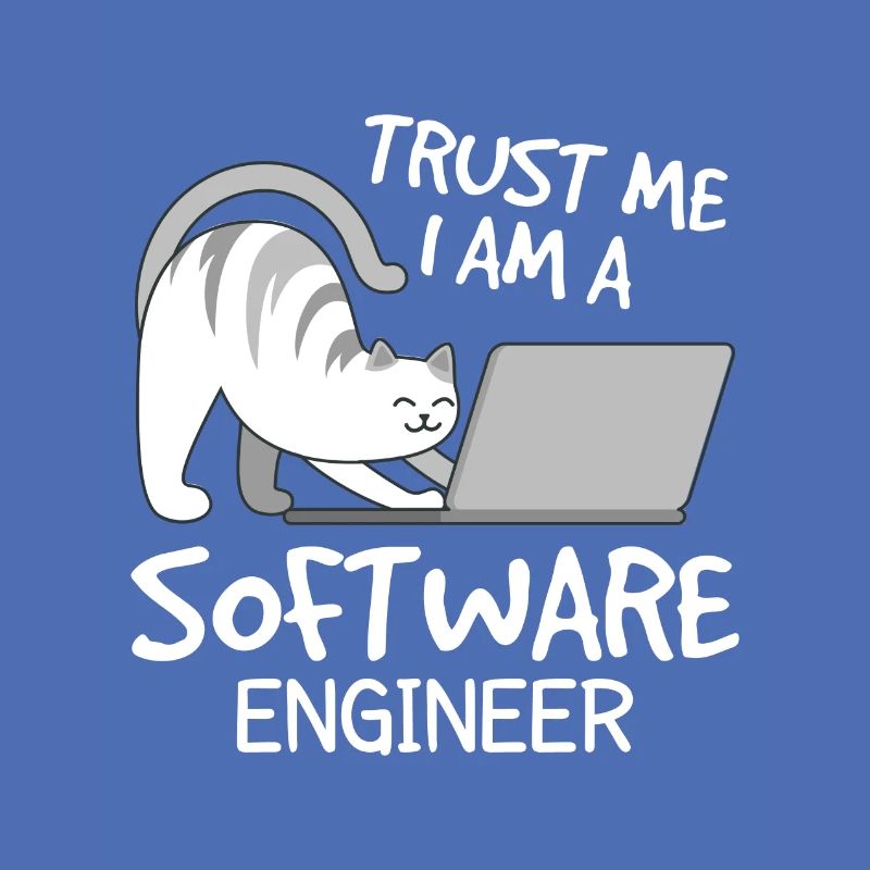 Software Engineers trust in programmer cat