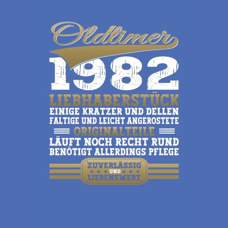 Oldtimer 1982 40. Geburtstag Geschenk Herren