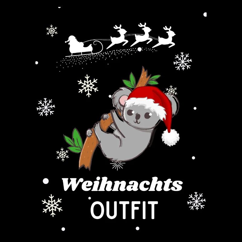 Weihnachts OUTFIT Koala