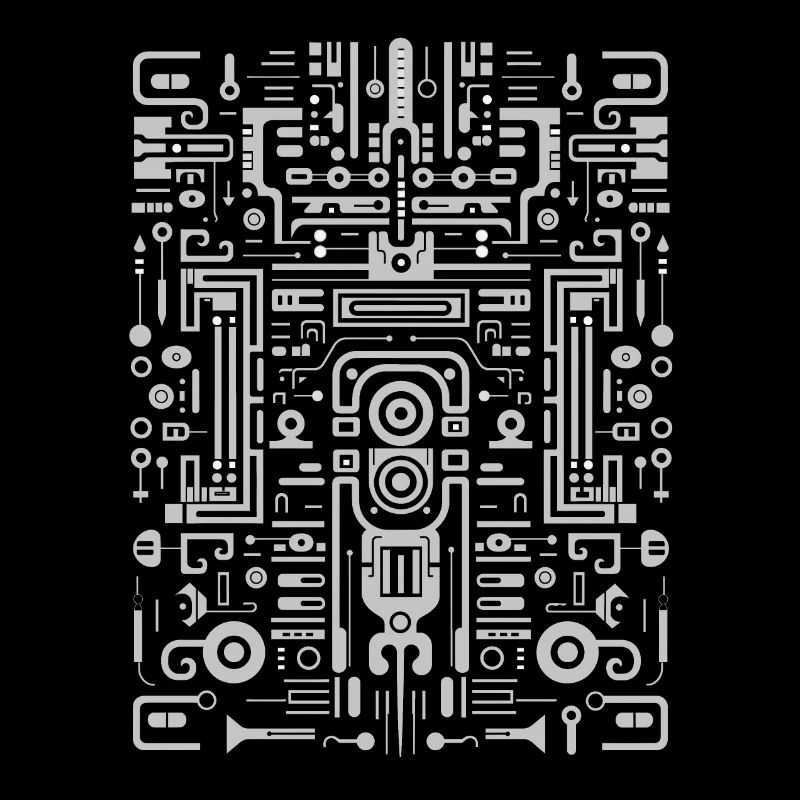Electro Tribal Pattern