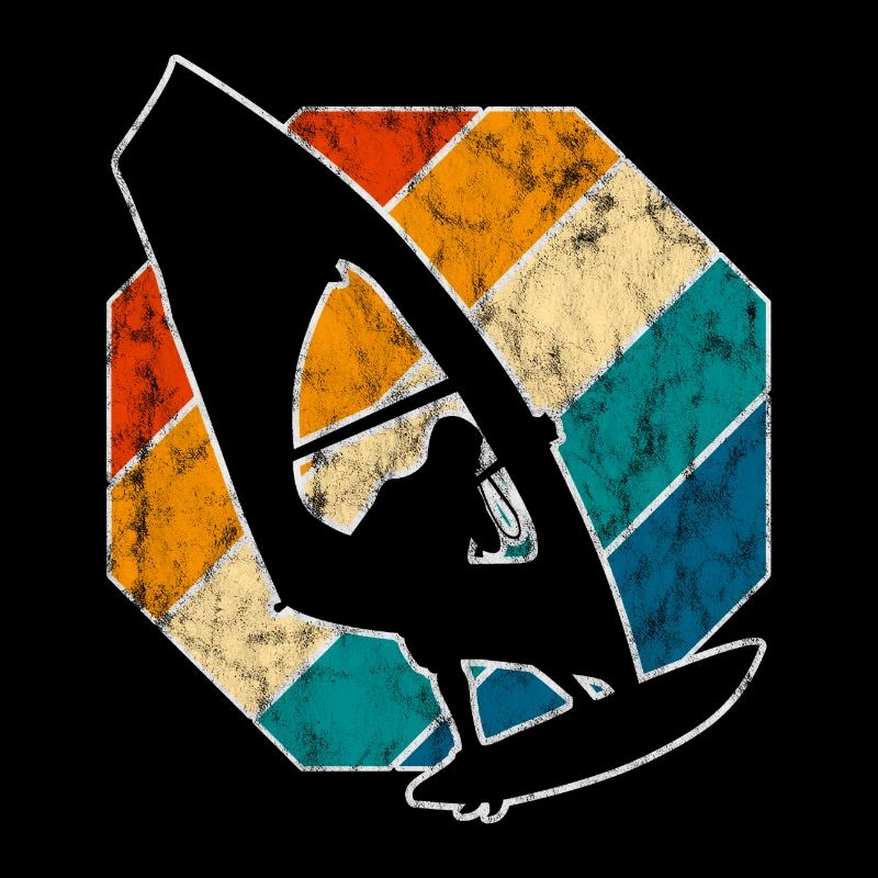 Windsurfer Windsurfer Windsurfing Retro Surf