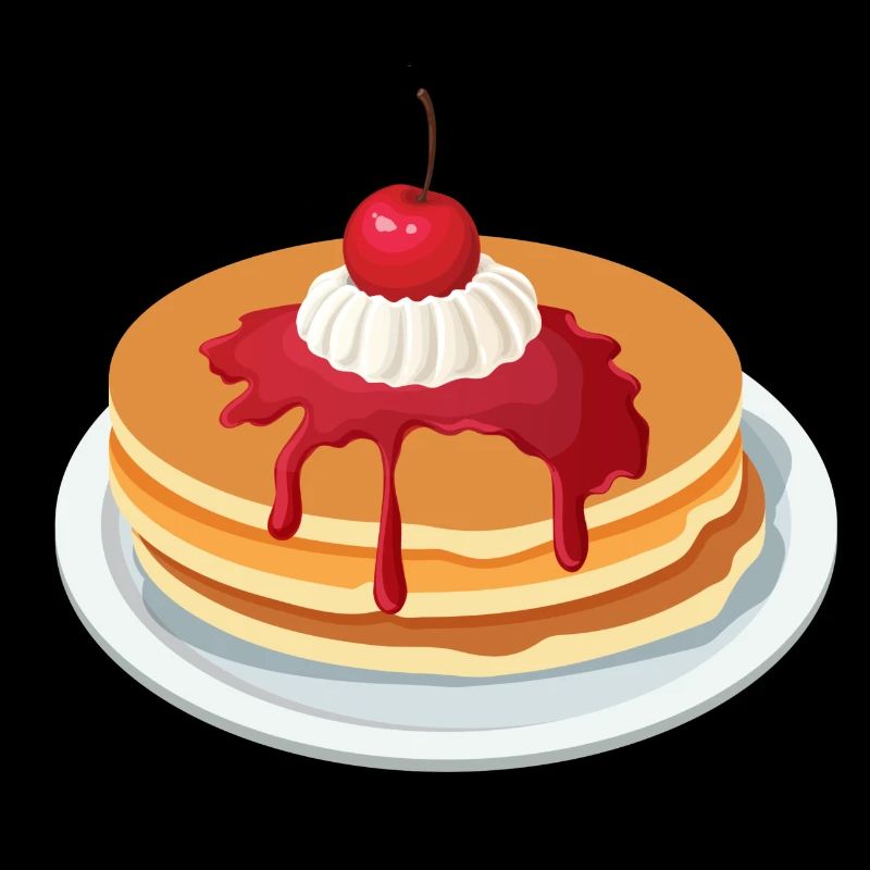Egg Cake Pancakes Pancakes Breakfast Gift