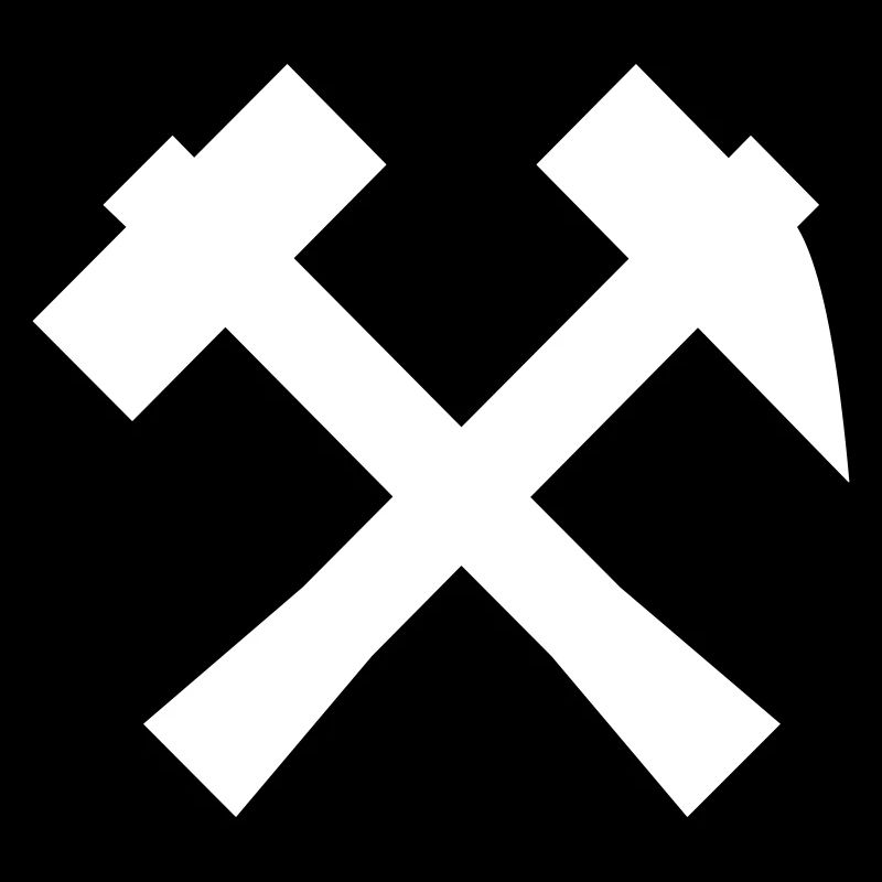 Bergbau Symbol