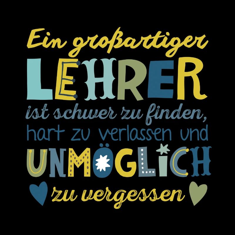 Großartiger Lehrer