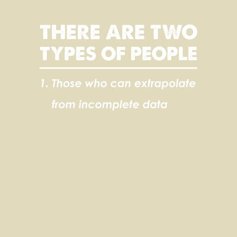 Extrapoler le cadeau de design Data Nerd