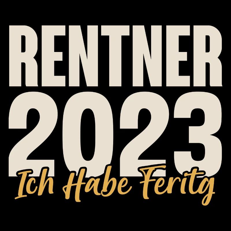 Rentner 2023 Ruhestand