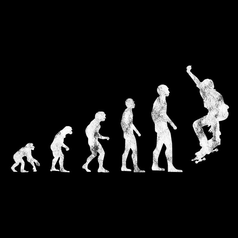 Evolution Skateboarder Skateboard Skater Skate