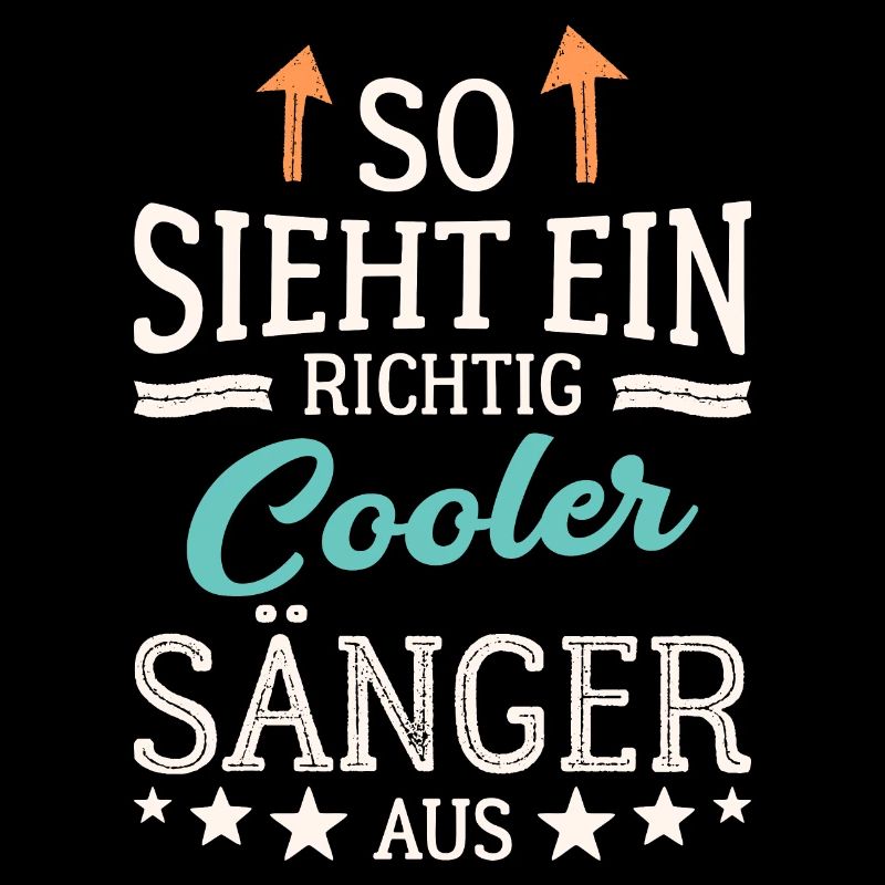 So sieht ein richtig cooler Sänger aus