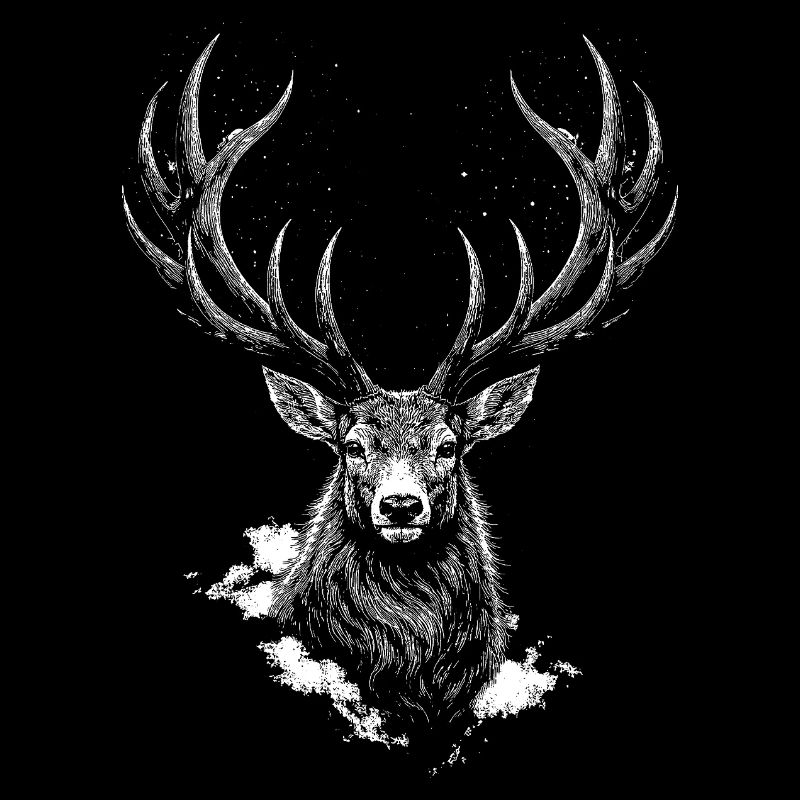 Deer silhouette