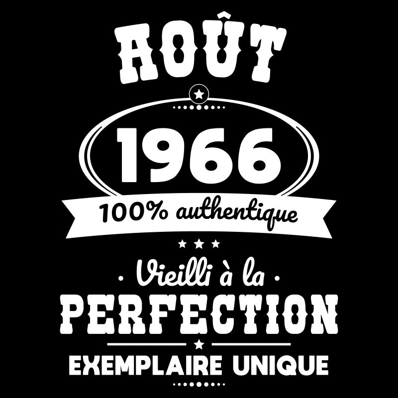 Anniversaire 60 ans - Août 1966 Perfection