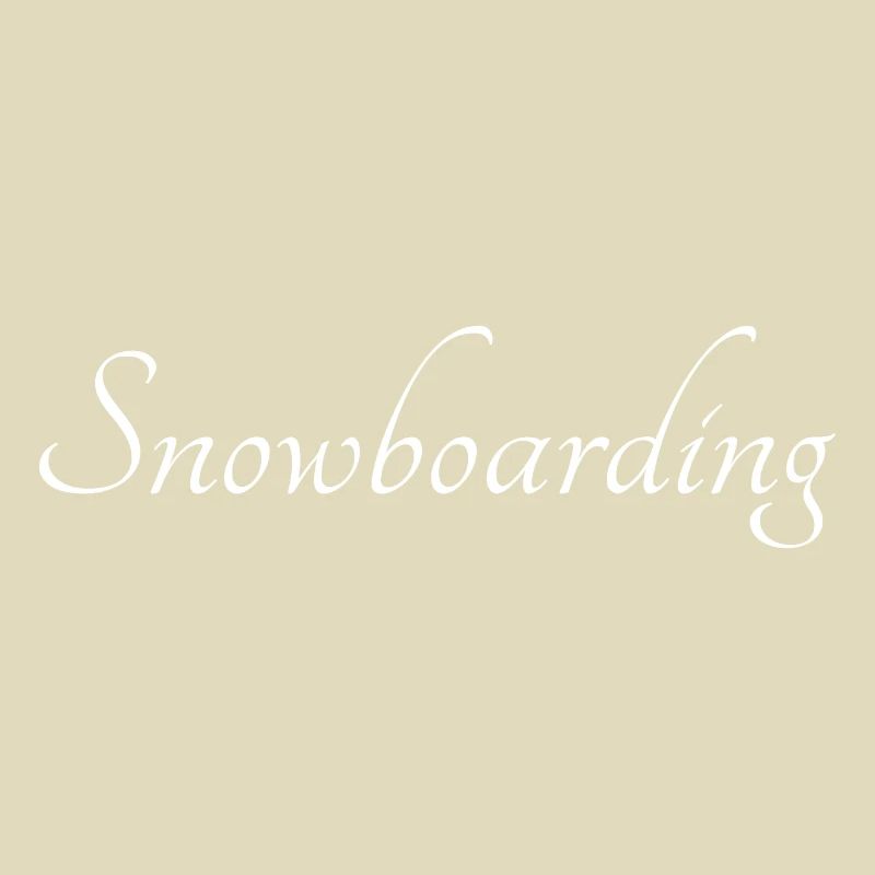 snowboarding