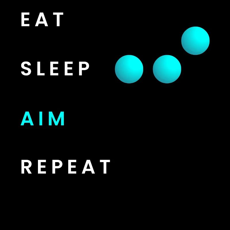 Eat Sleep Aim Repeat