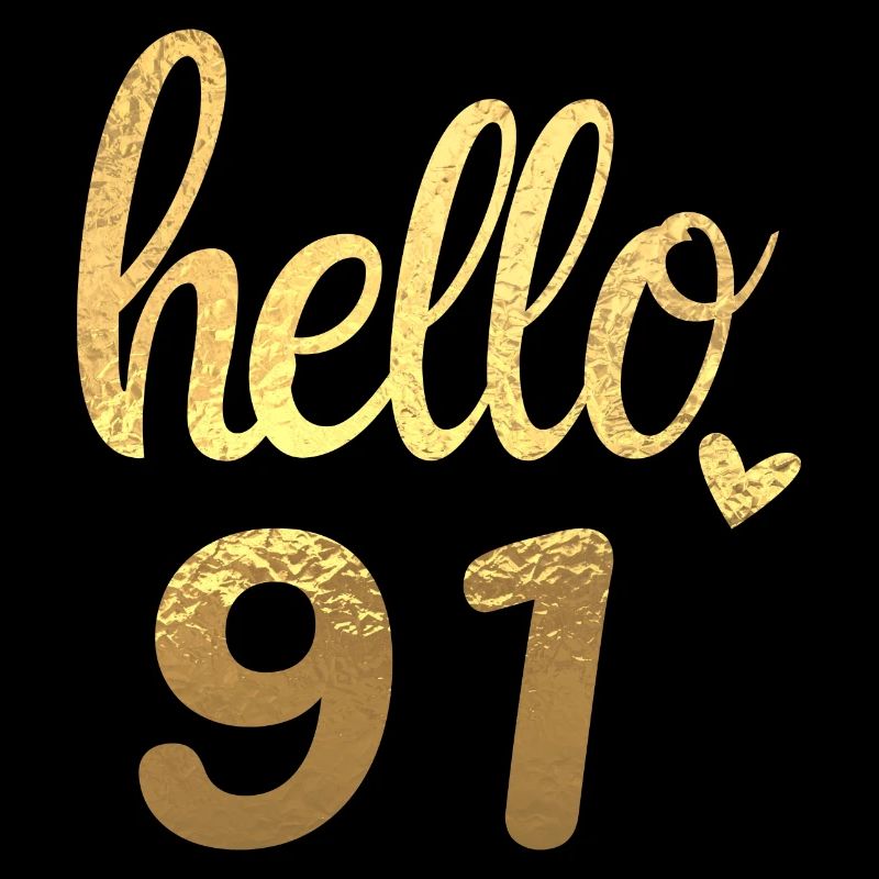 Hello 91 doré