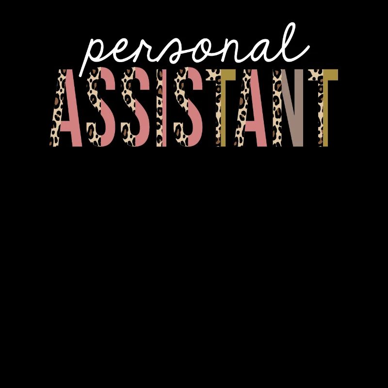 Personal Assistant Leopard Print Funny Gift