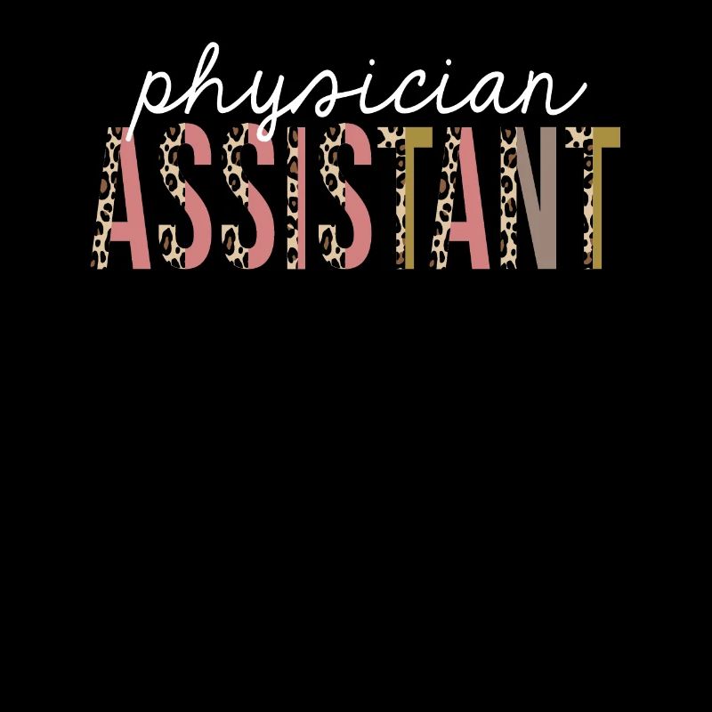 Physician Assistant Leopard Print Funny Gift