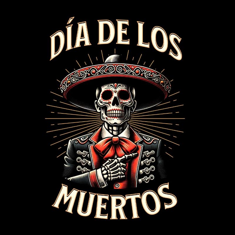 Dia De Los Muertos Farbenfrohes