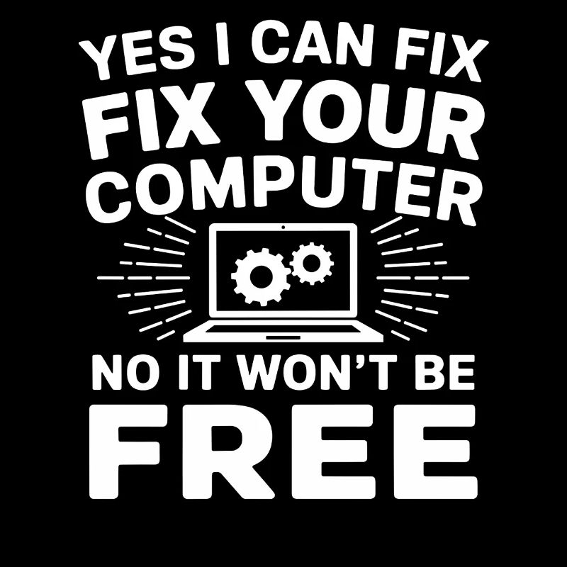 Administrator Support Nerd Computer Tech