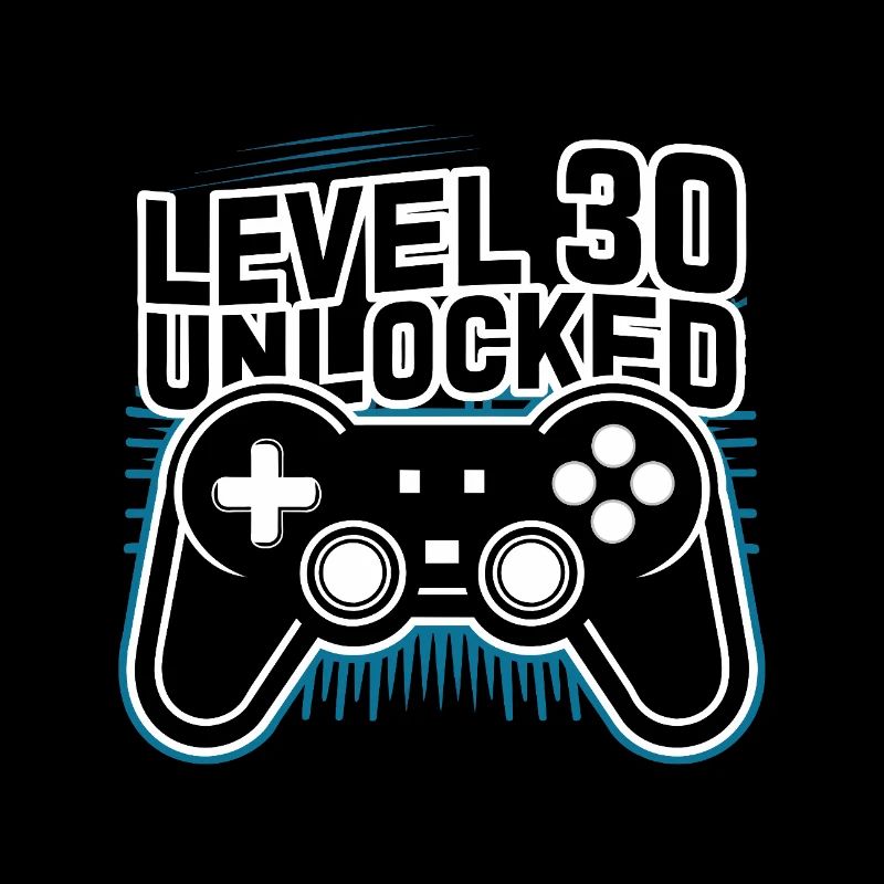Level 30 Unlocked 30th Birthday Gift