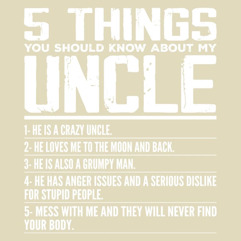 5 Things You Should Know About My Uncle Fun Uncle