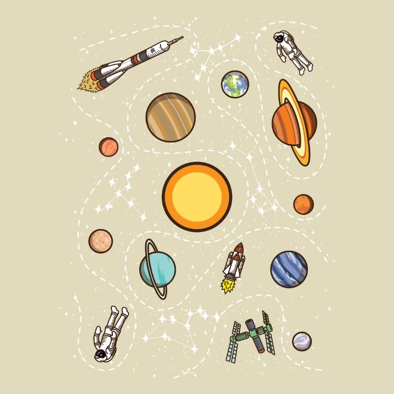 Passionné de planète spatiale