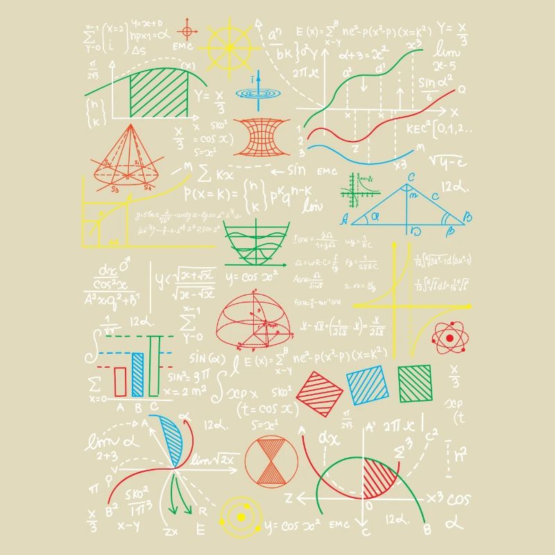 Math sheet. Funny math teacher