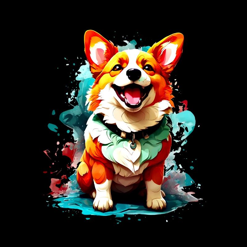 Corgi Splash Jap
