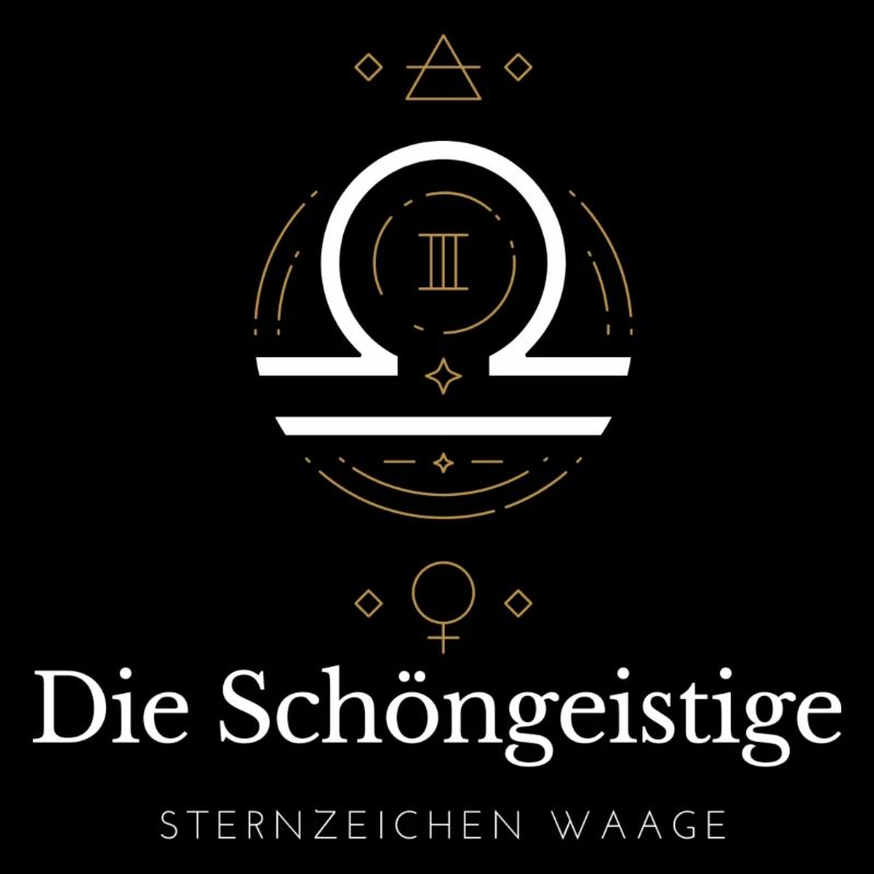 Waage Sternzeichen Glyphen