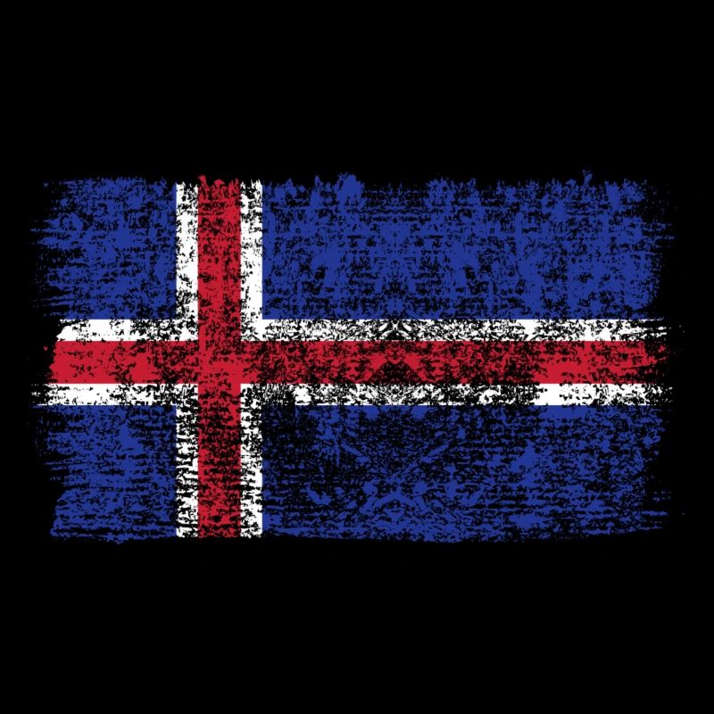 Drapeau de l’Islande Drapeau islandais