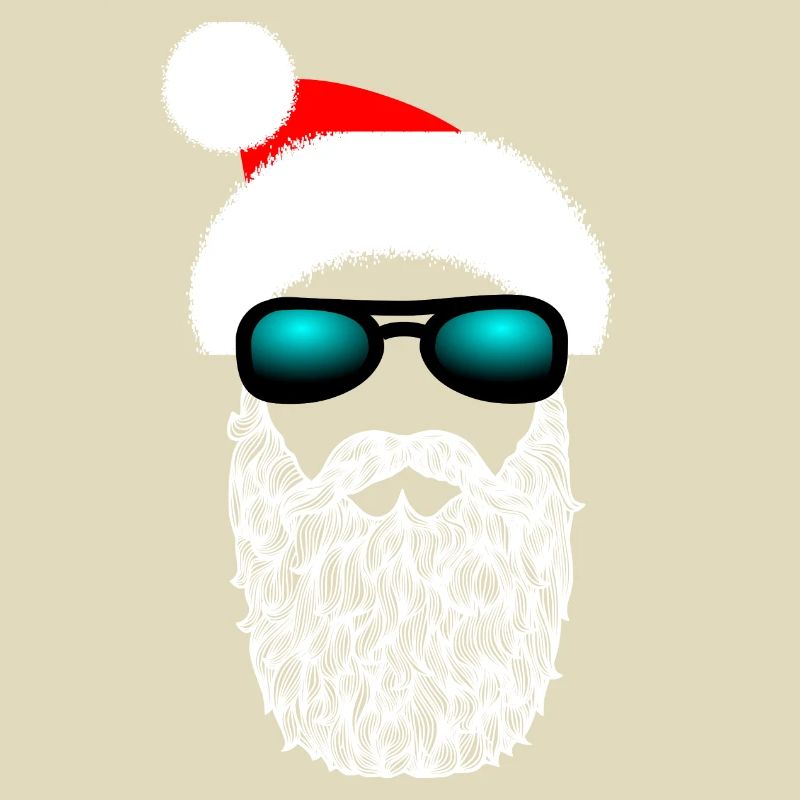 Weihnachtspullover - Hipster Claus
