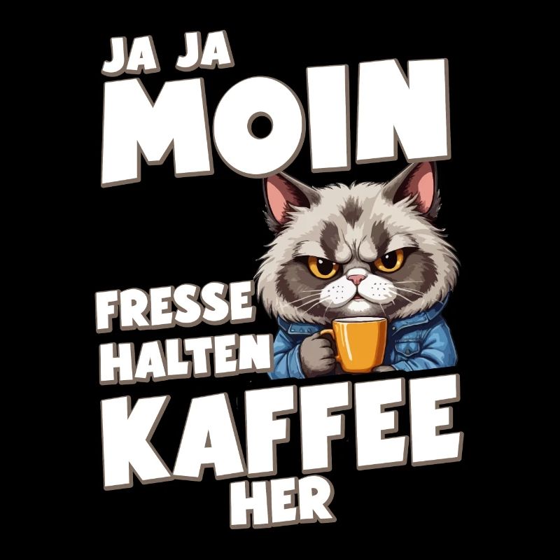 Né pour boire du café, forcé de travailler