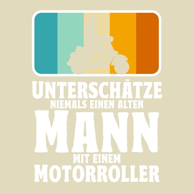 Rollerfahrer Geschenke Motorroller Scooter