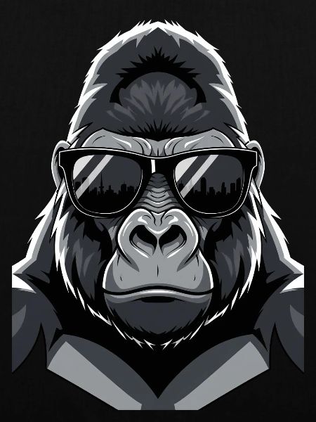 Cool Gorilla Sunglasses Design