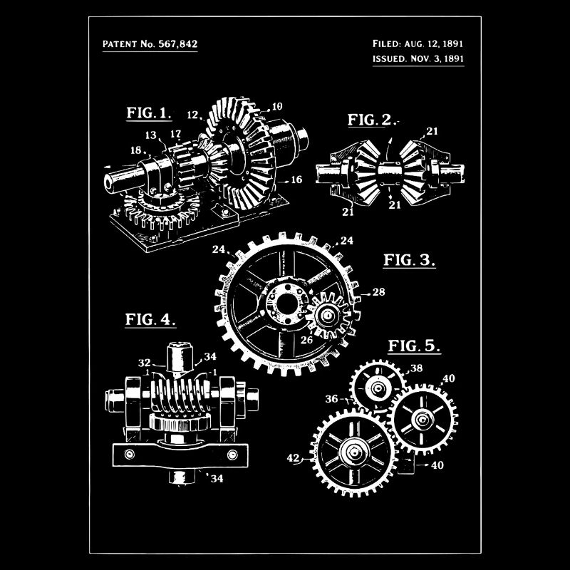 Vintage Gearwork Bauplan