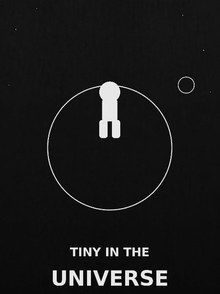 Tiny in the Universe