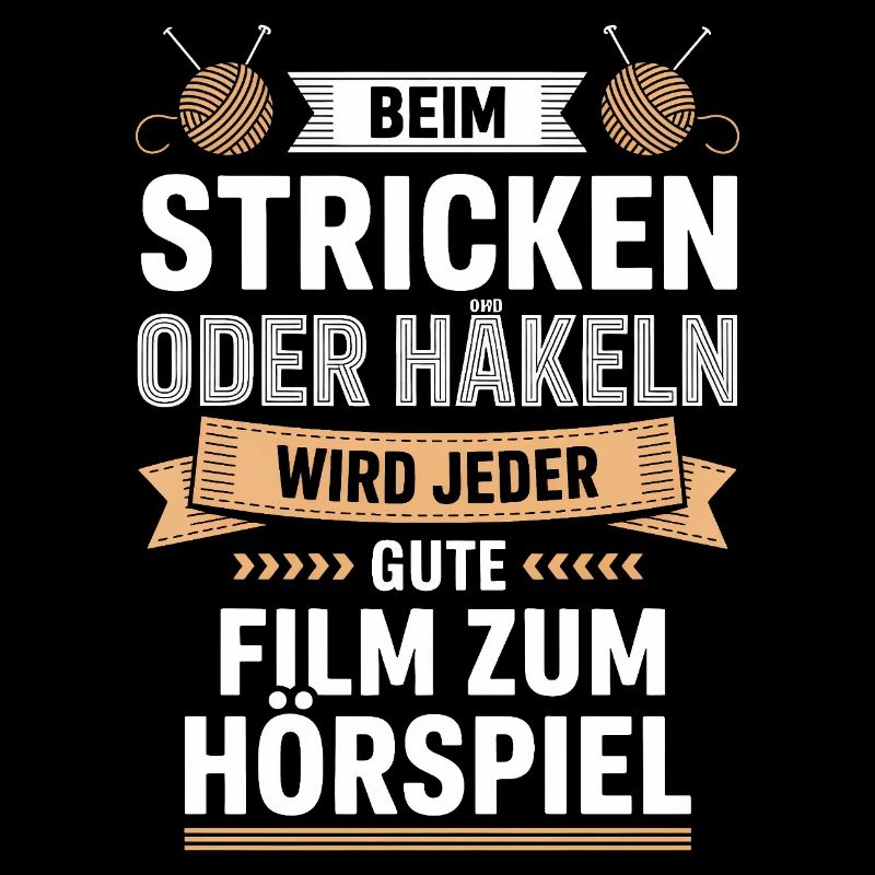 Beim Stricken Oder Häkeln: Hörspiel-Genuss