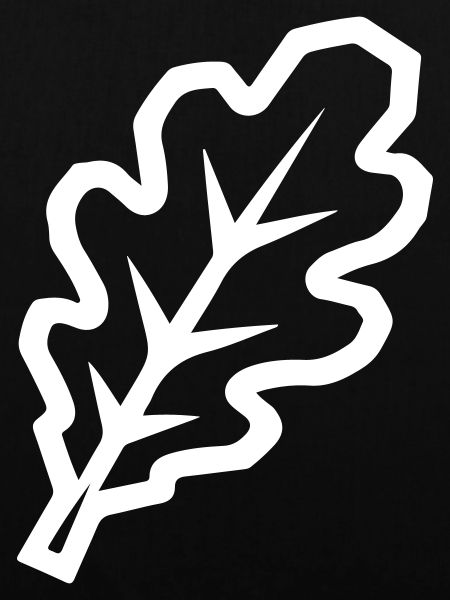 Eichenblatt Blatt Symbol