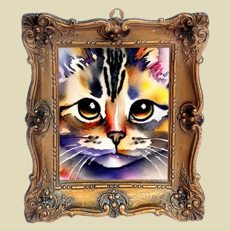 Visage de chat 5