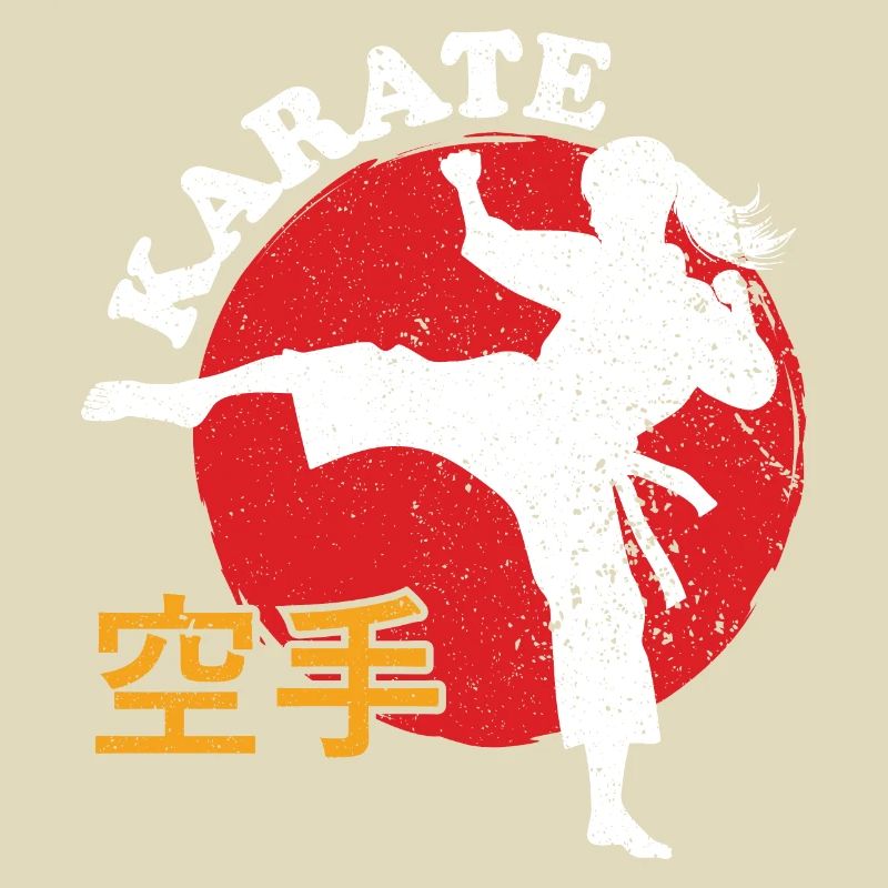 Karate-Mädchen