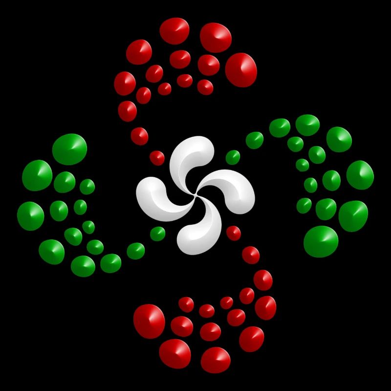Croix Basque Lauburu
