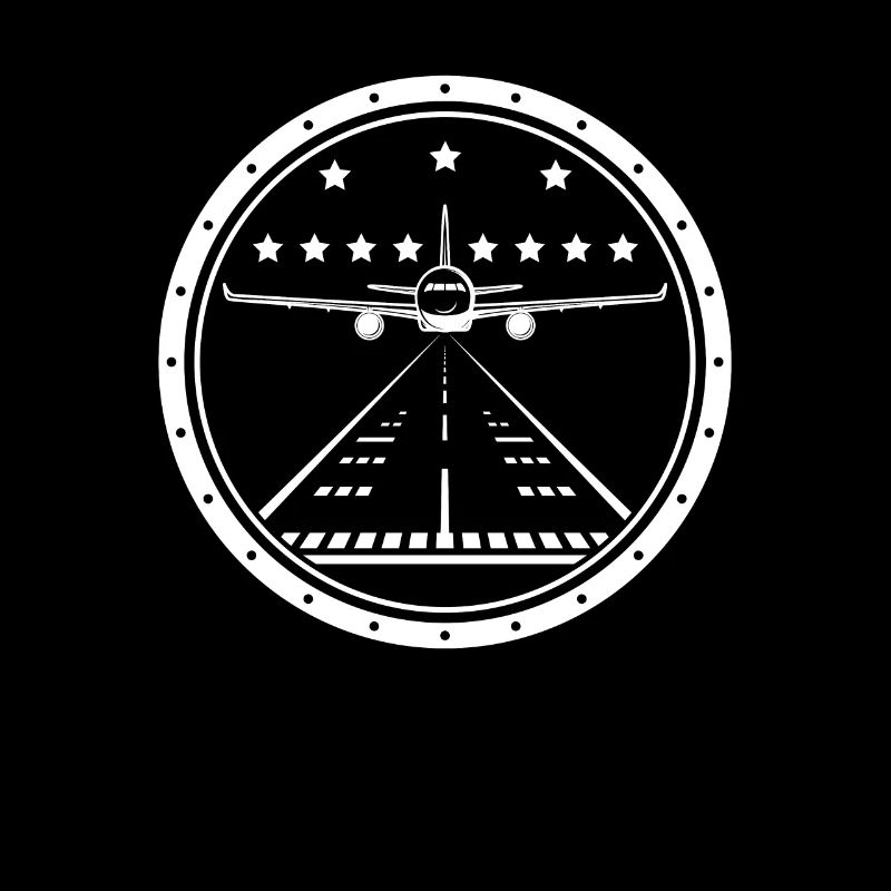 Flugzeug-Landungs-Navigations-Piloten-Flugzeug