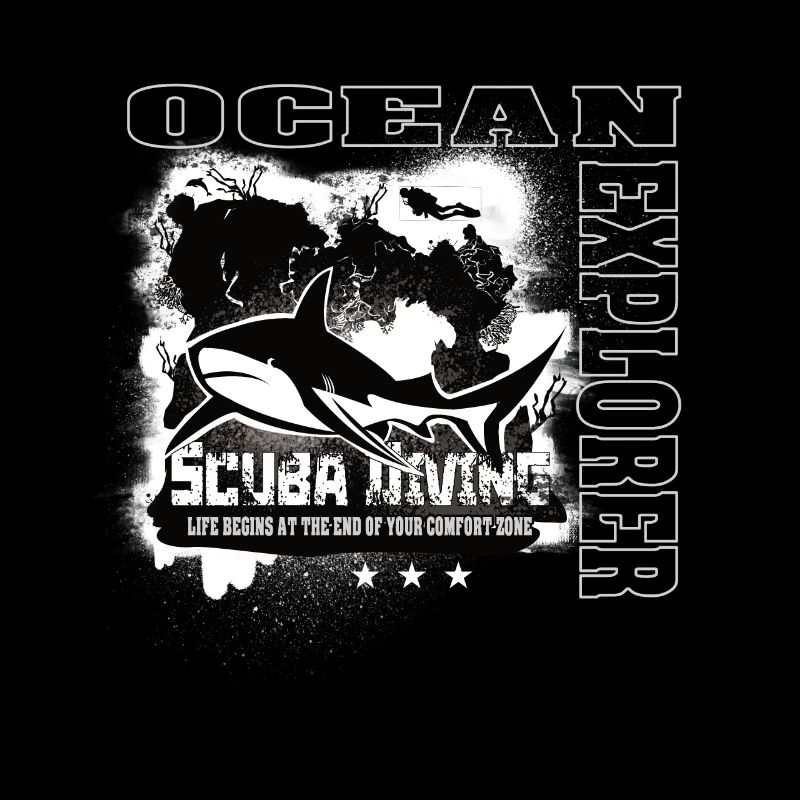Ocean Explorer Scuba Diving Shark Reef