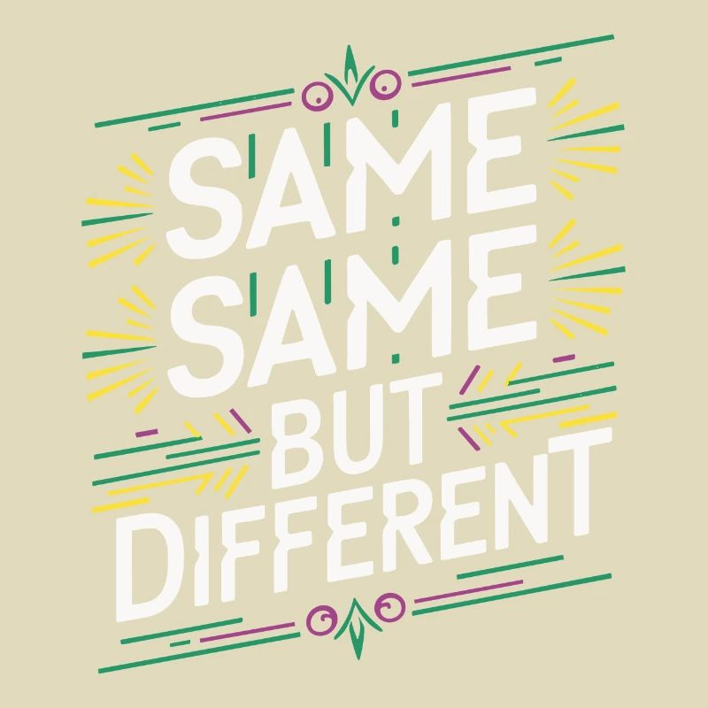 Same Same But different Thailand Traveller Rucksack