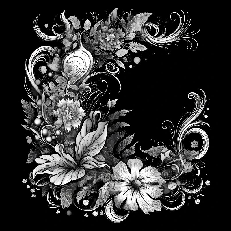 Dunkle Blumen